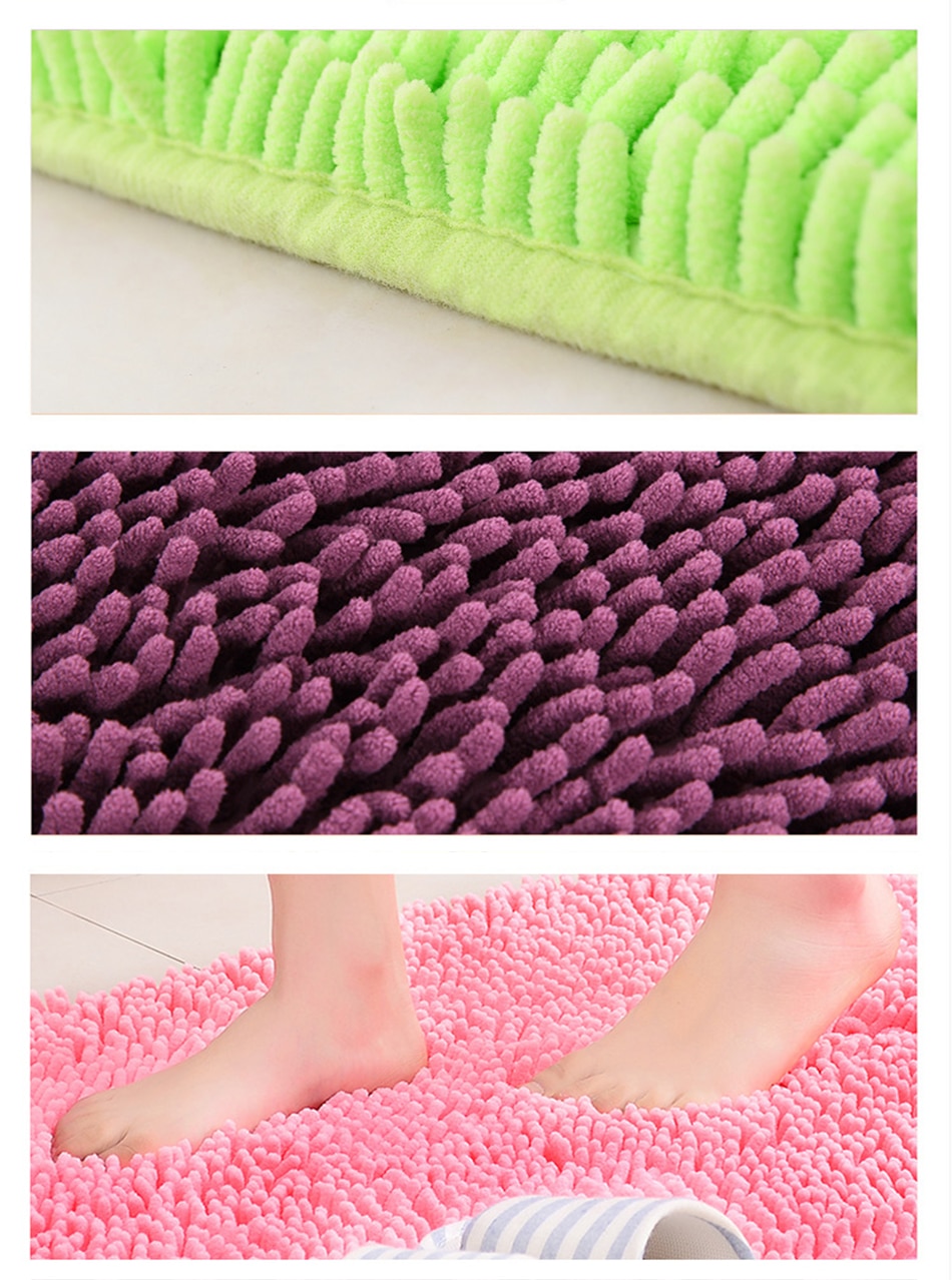 Non-Slip Microfiber Bath Carpet