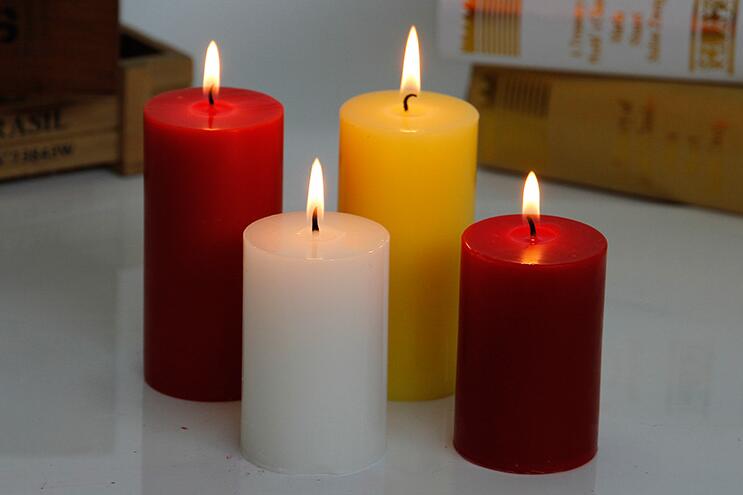 Colorul Cylinder Shaped Aromatherapy Paraffin Wax Candle