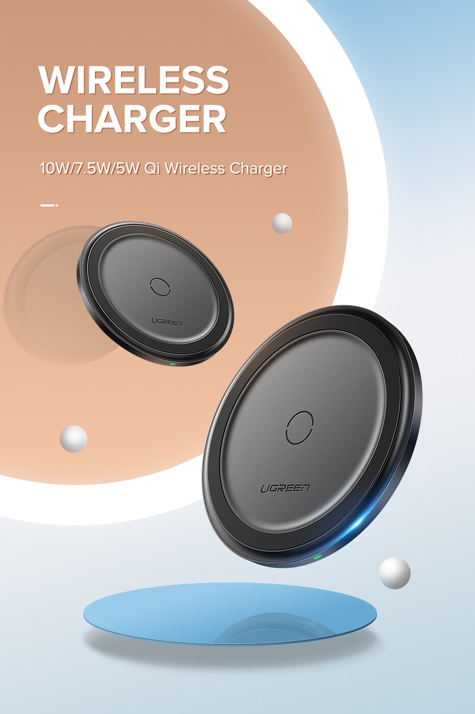 Universal Wireless Charger for Phones