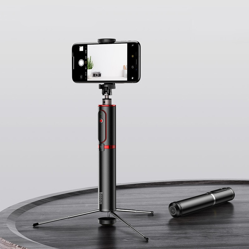 Rechargeable Bluetooth Selfie Stick and Mini Tripod